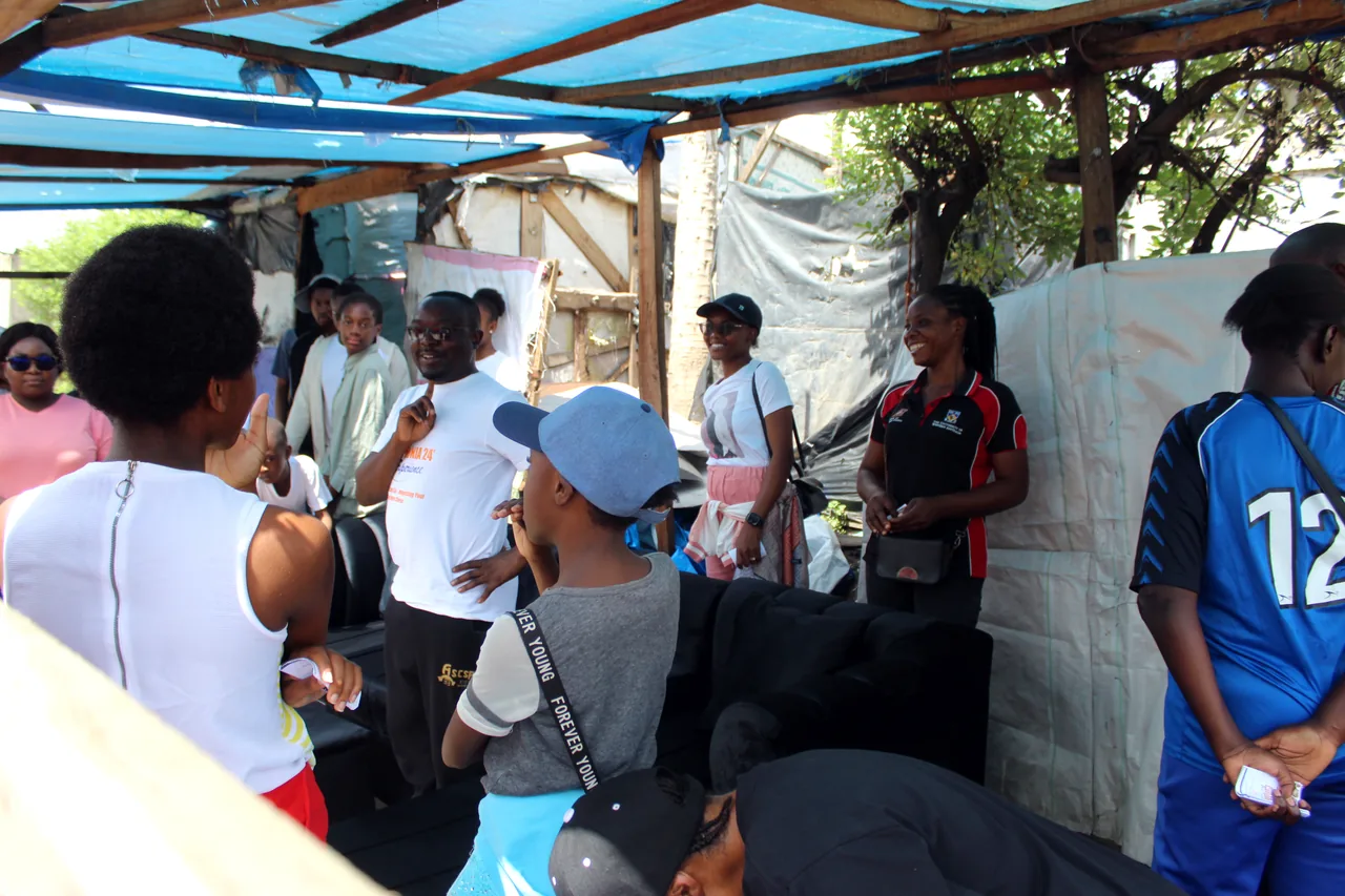 Outreach at the market