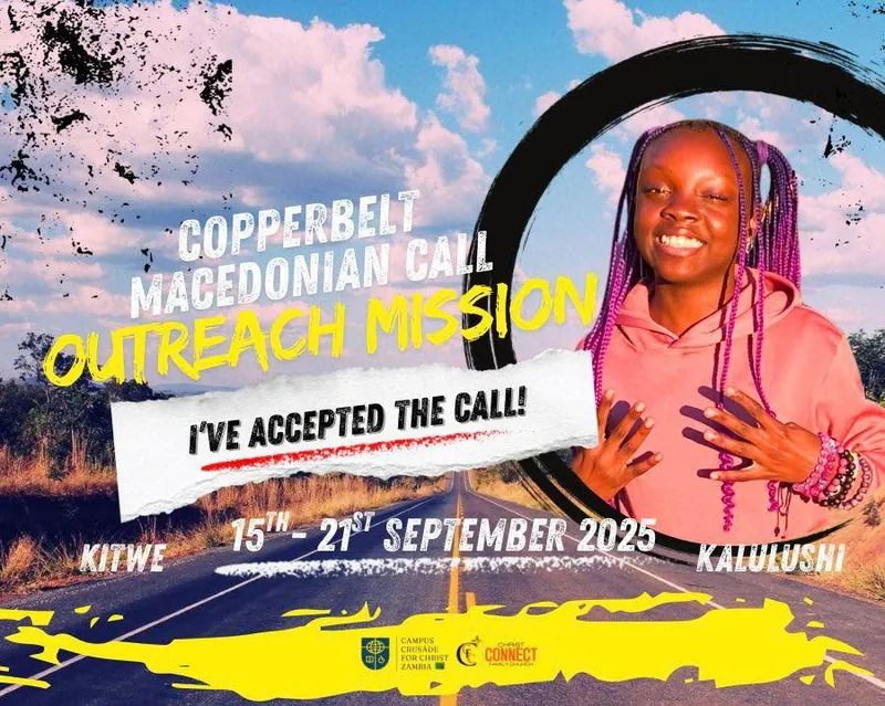 Copperbelt Macedonian Call Outreach Mission poster
